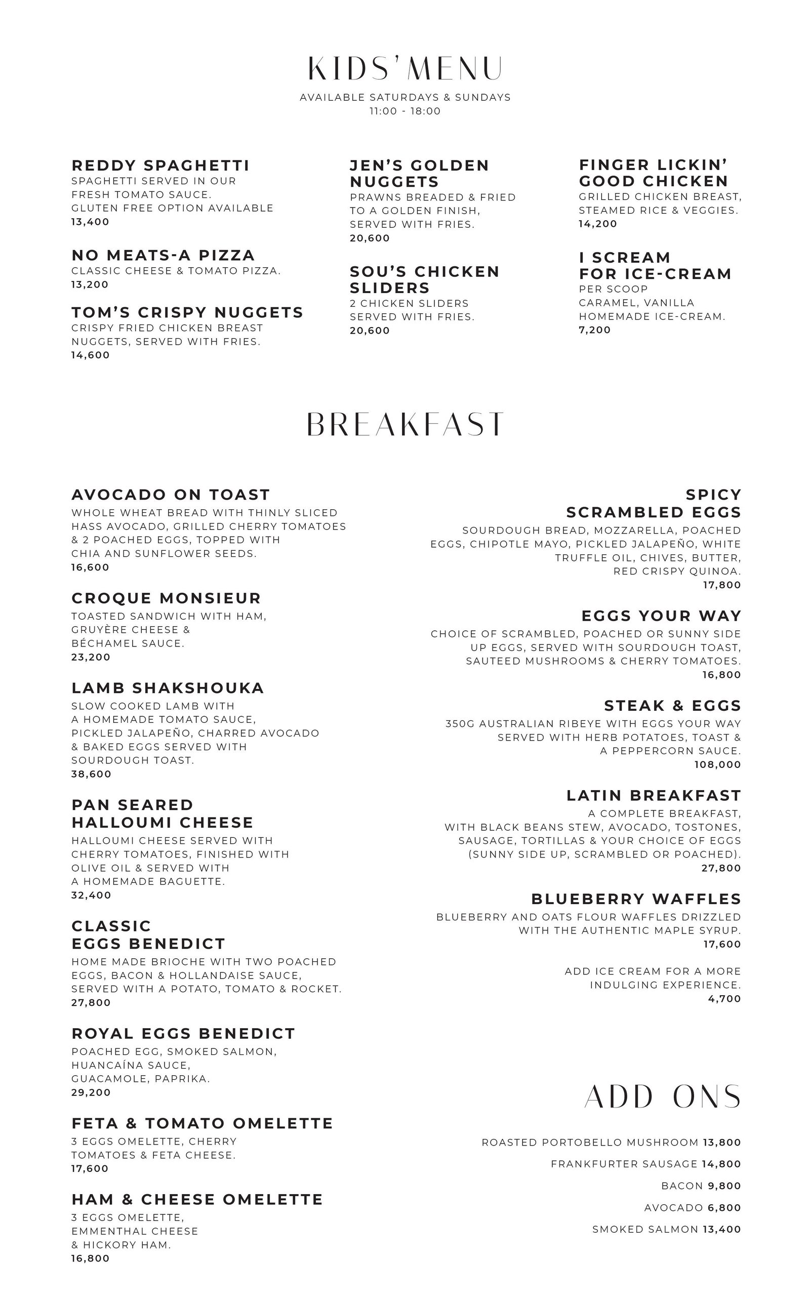 Slow Menu